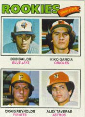 1977 Topps Baseball Cards      474     Bob Bailor/Kiko Garcia/Craig Reynolds/Frank Taveras RC